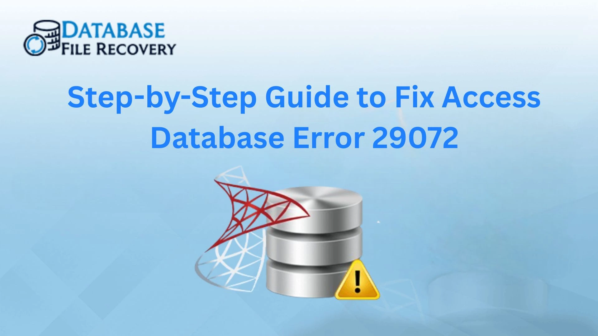 Fix Access Database Error 29072