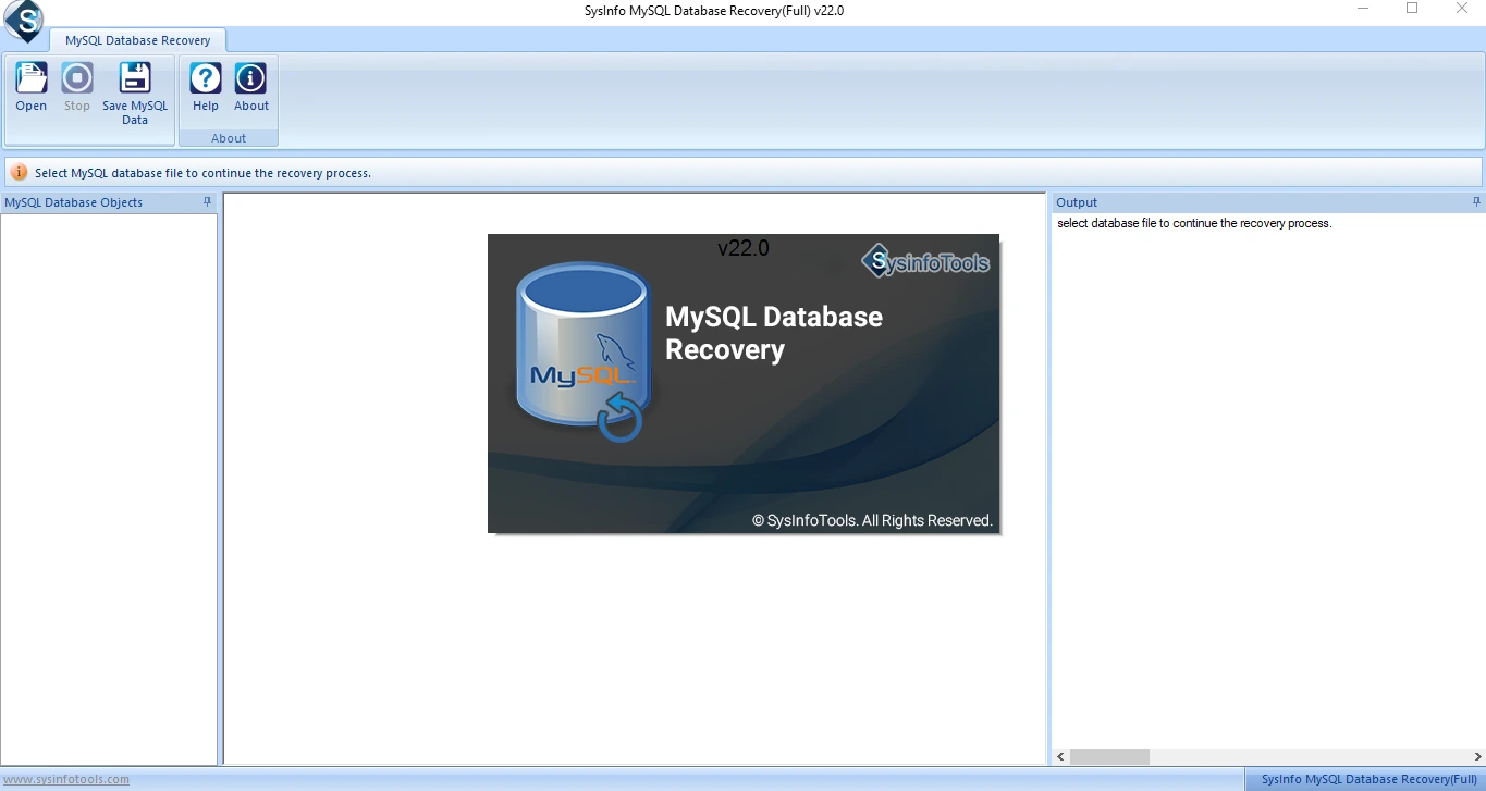 Resolve MySQL Error 1146 step 1