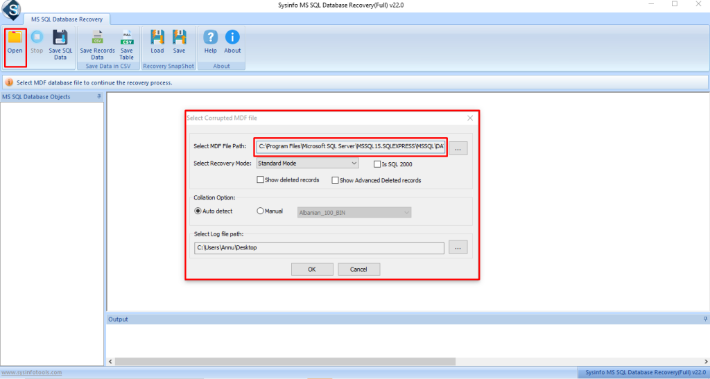 Fix Access Database Error 29072