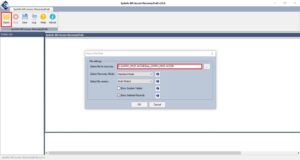 Run the MS Access Recovery Tool, click Open, and add the DB file.