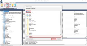 pick a destination for recovery data and click Make New Folder. Tap OK.