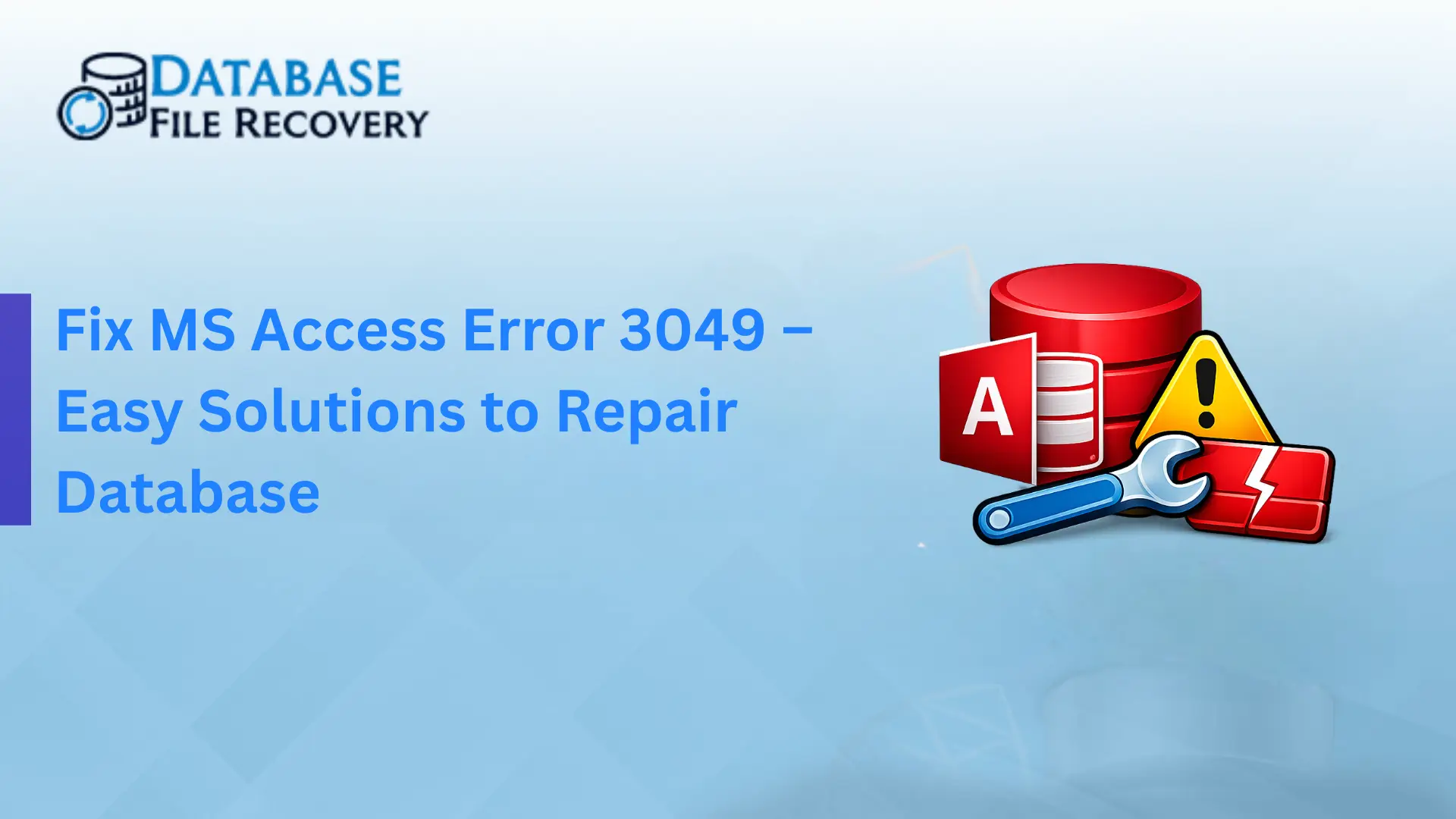 Fix MS Access Error 3049