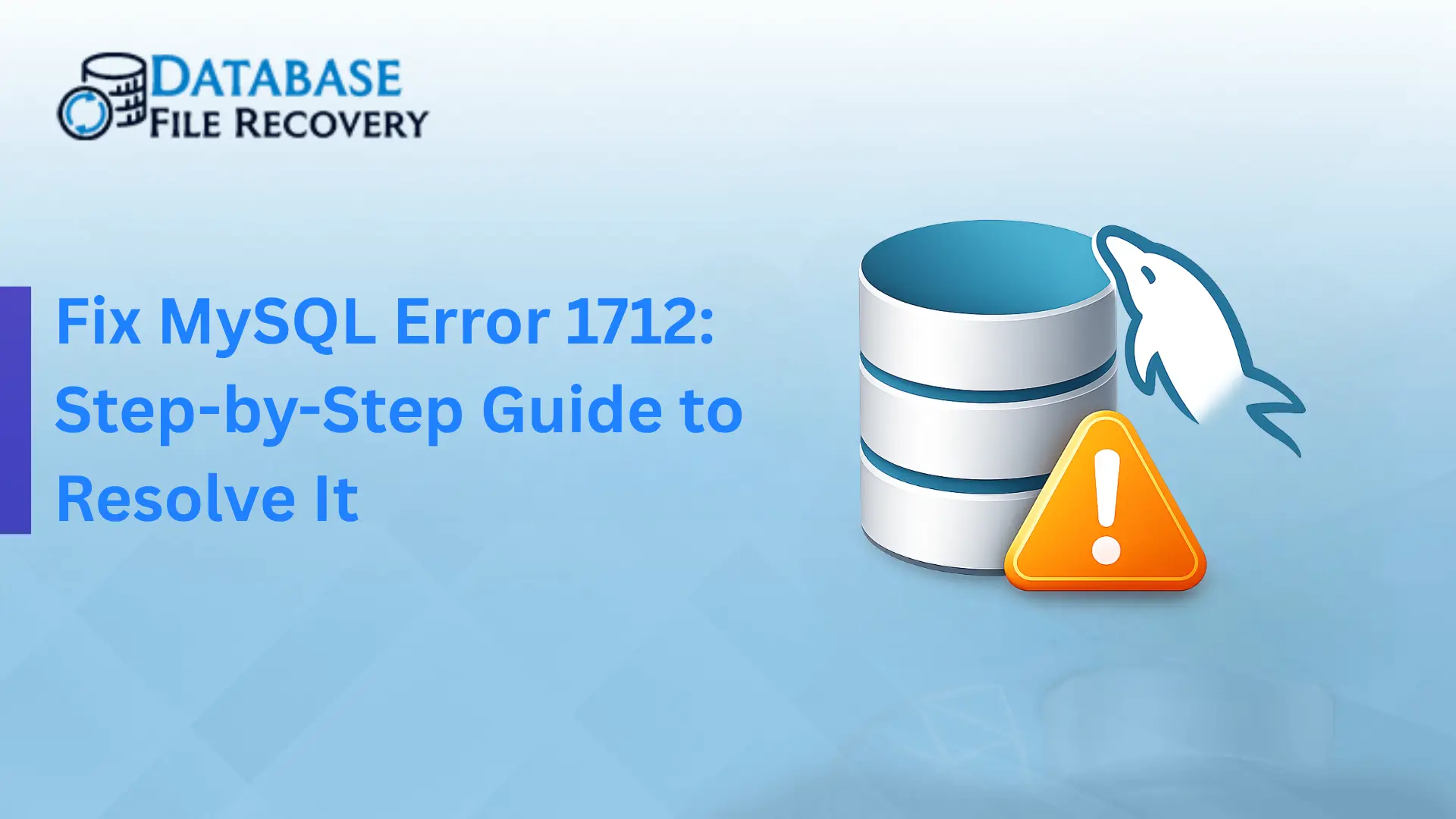 Fix MySQL Error 1712