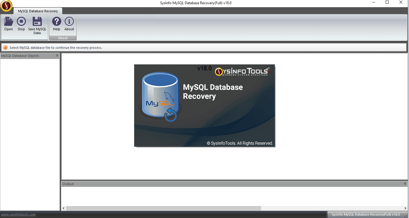 mysql database recovery